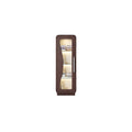 Modern Wooden Display Cabinet with Glass Doors and Adjustable Shelving
